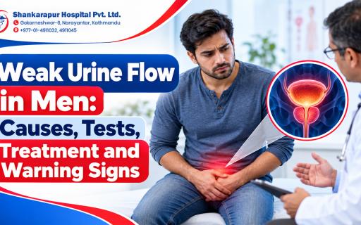 Weak Urine Flow in Men: Causes, Tests, Treatment and Warning Signs